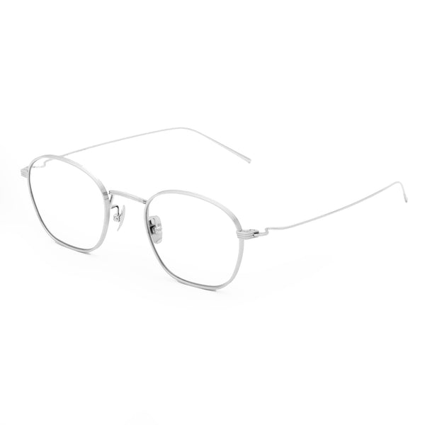 Osiris Optical / Silver Titanium & Blue - light Lens - Shade Files